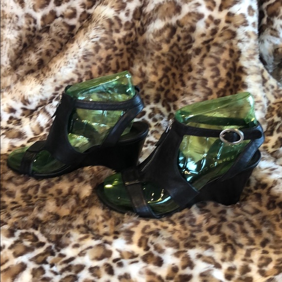 Franco Sarto Black 6M Sandals - Picture 3 of 8